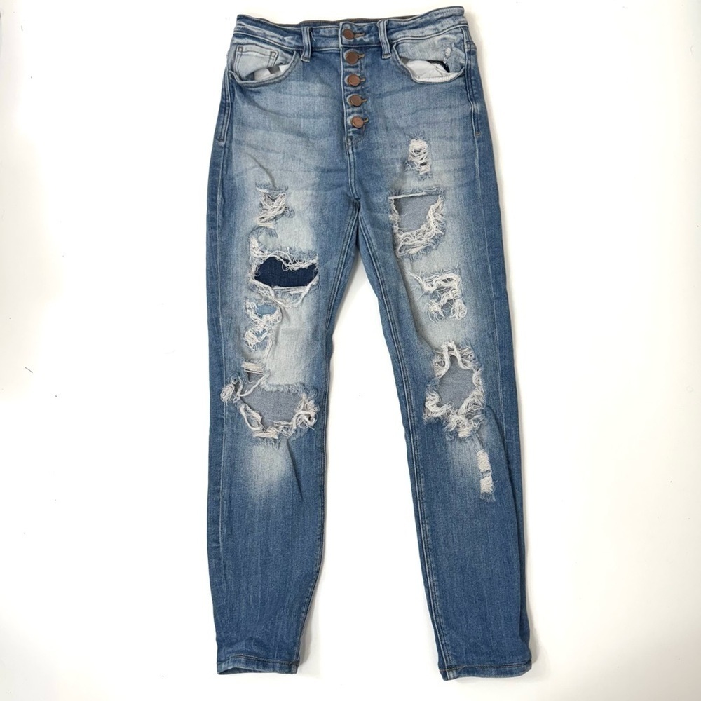 Kancan Signature Kurvy Ultra High Rise Ankle Skinny Size 28